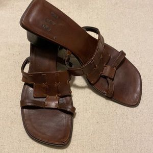 Brown Leather Size 7 Brazilian Sandals